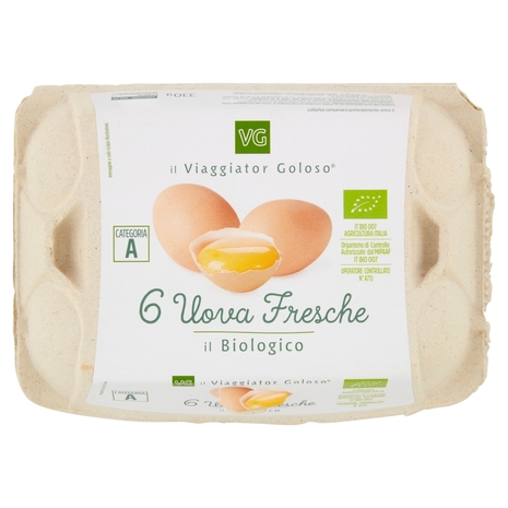 Uova Fresche BIO, 6 Pezzi